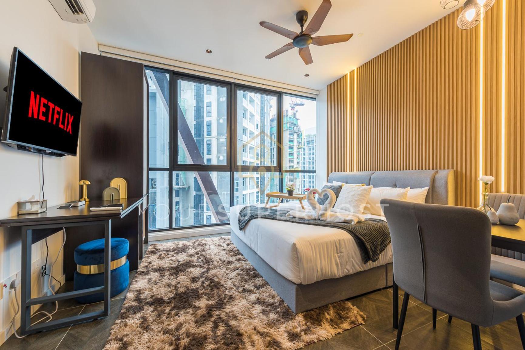 Scarletz Suites Near Klcc By Yoursuperhost Kuala Lumpur Bilik gambar