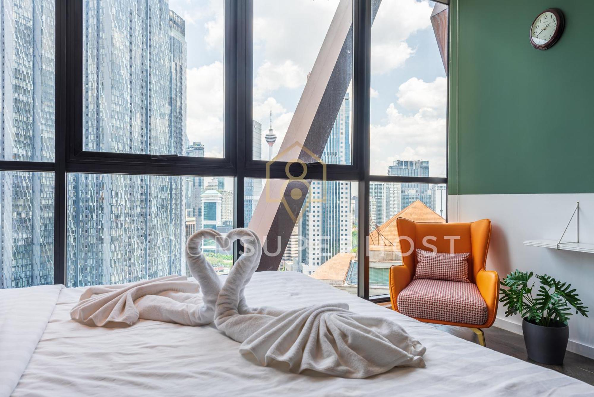 Scarletz Suites Near Klcc By Yoursuperhost Kuala Lumpur Bilik gambar