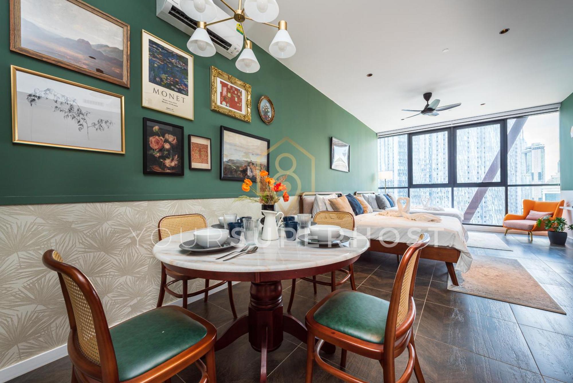 Scarletz Suites Near Klcc By Yoursuperhost Kuala Lumpur Bilik gambar