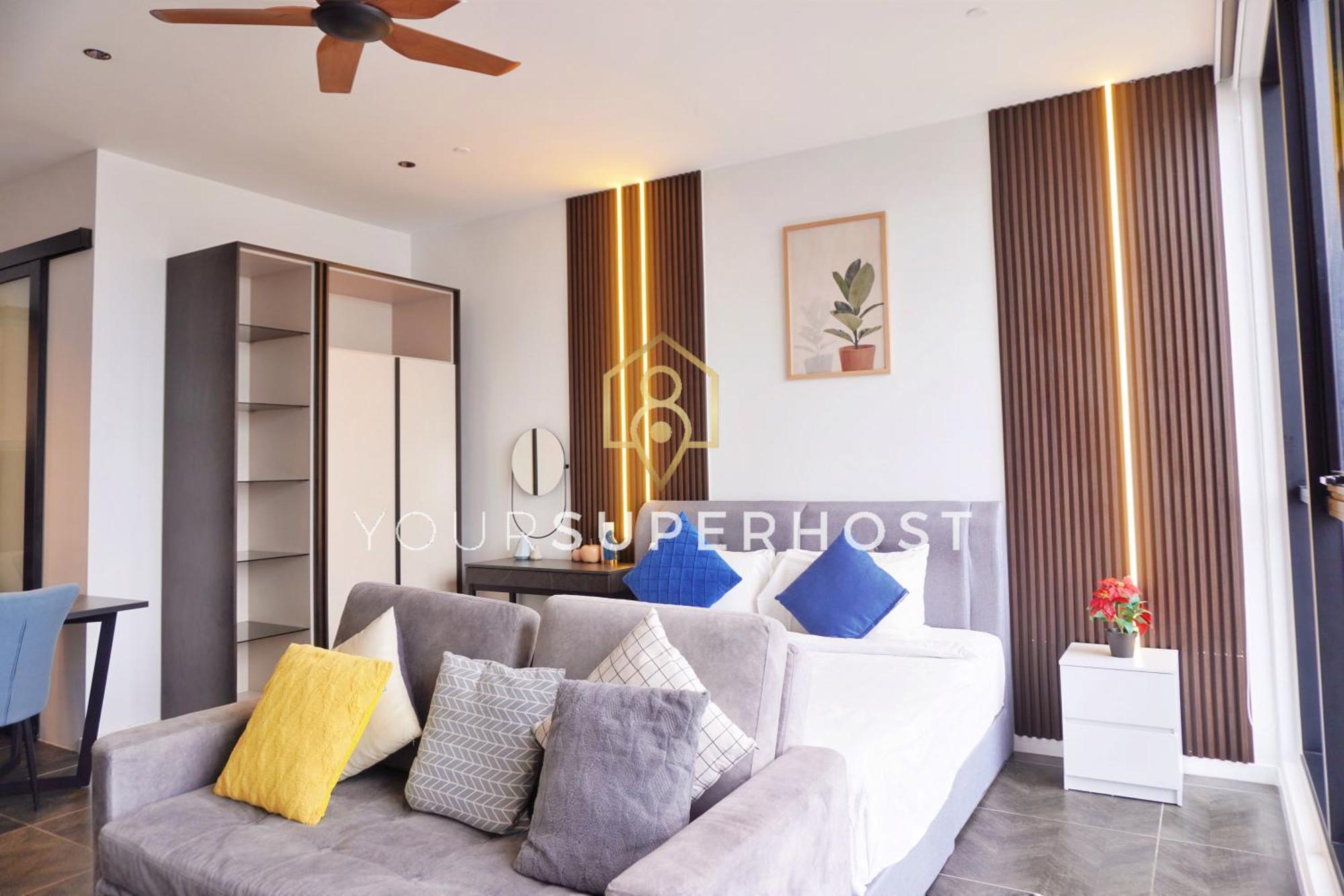 Scarletz Suites Near Klcc By Yoursuperhost Kuala Lumpur Bilik gambar