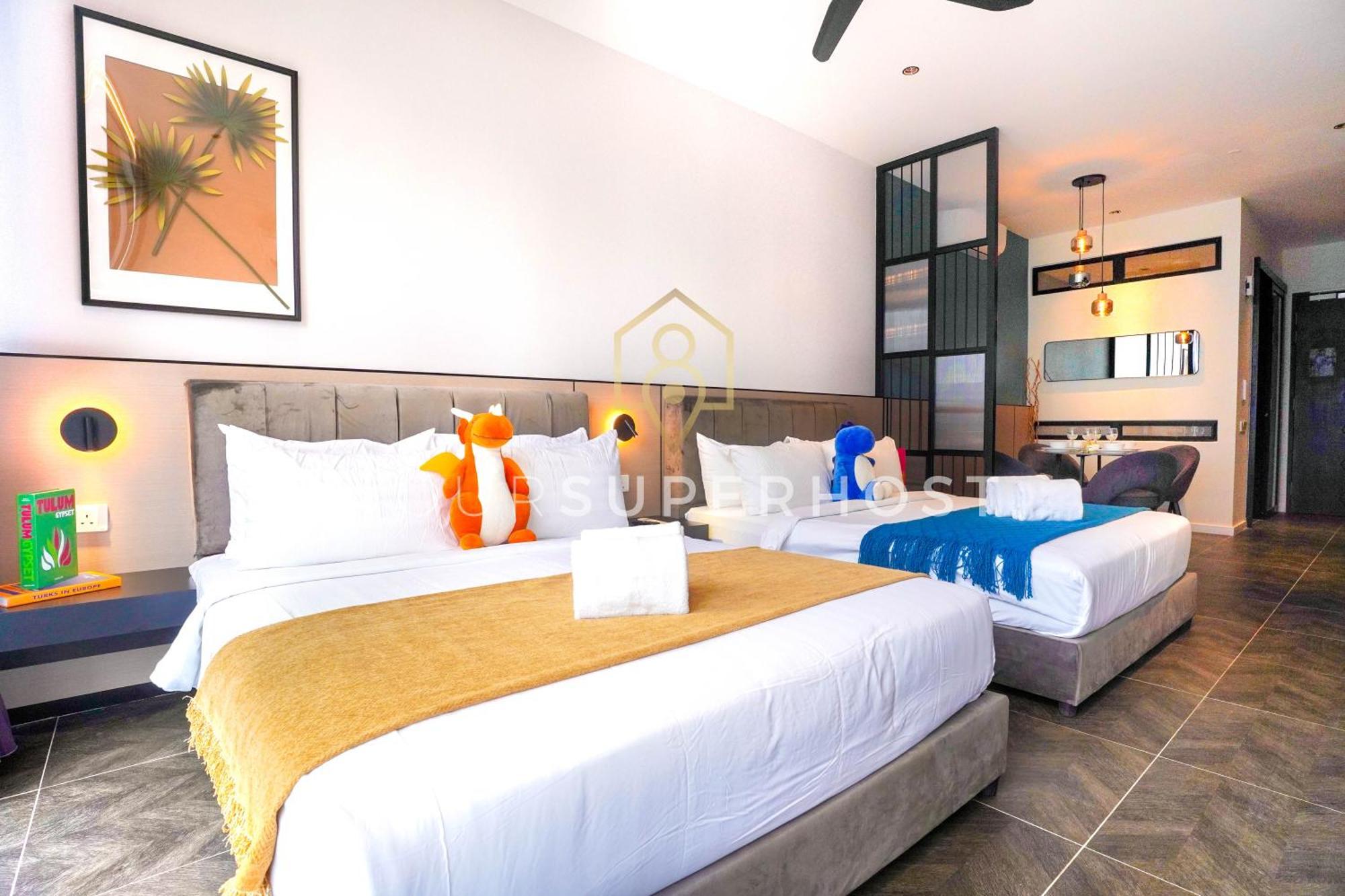 Scarletz Suites Near Klcc By Yoursuperhost Kuala Lumpur Bilik gambar