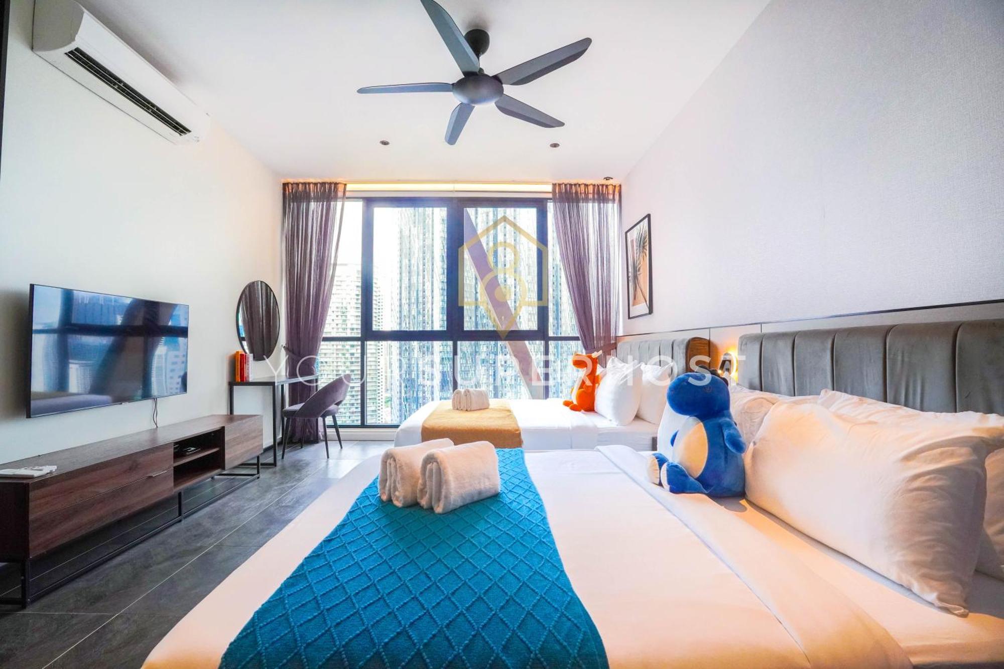 Scarletz Suites Near Klcc By Yoursuperhost Kuala Lumpur Bilik gambar